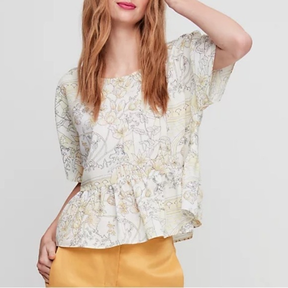 Aritzia Tops - ARITZIA Wilfred Macee Peplum Blouse